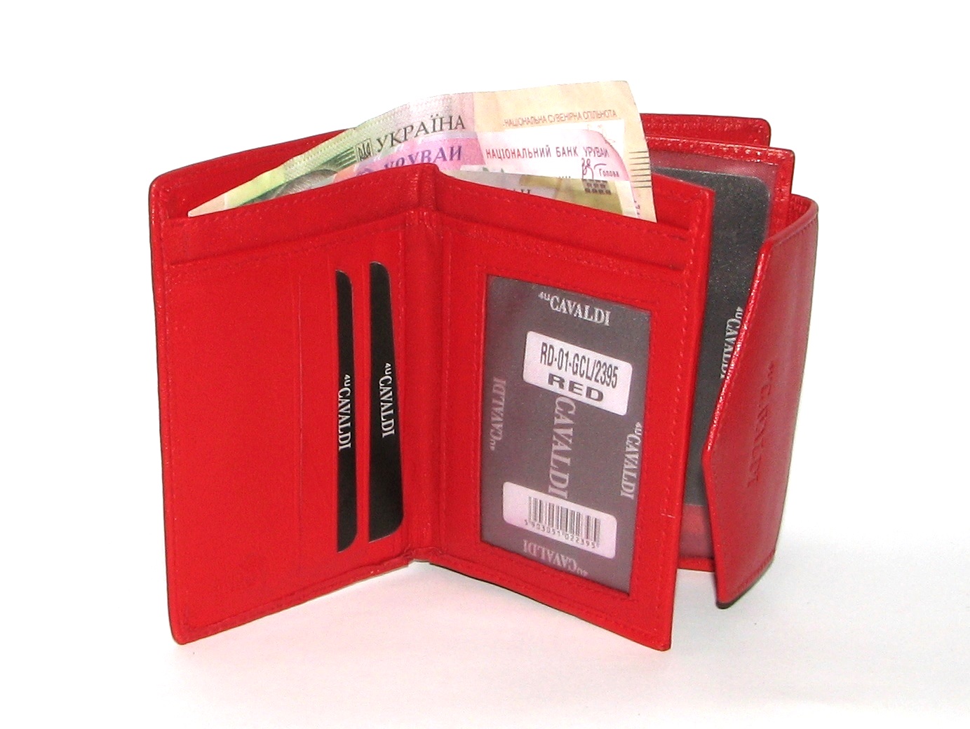 Кошелек женский Cavaldi RD-01-GCL RED Кошелек женский Cavaldi RD-01-GCL RED